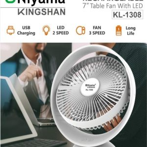 Kingshan Rechargeable mini fan 8″ KL-1308